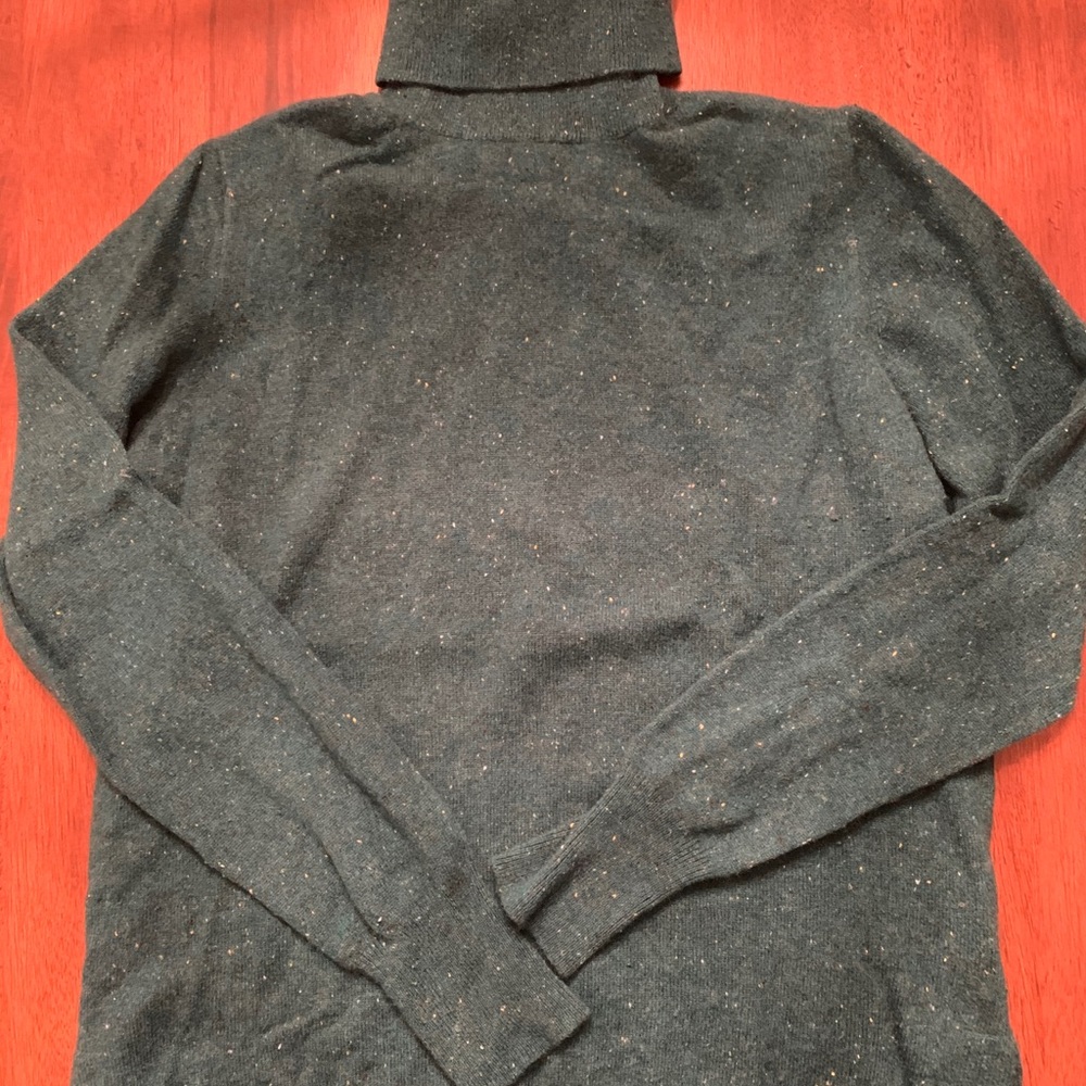 J crew cashmere sweater emerald green size medium